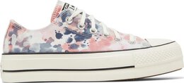 Кроссовки Converse Wmns Chuck Taylor All Star Platform Low Washed Florals, разноцветный 570970c | multi-color