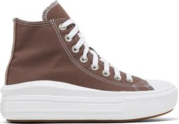 Кроссовки Converse Wmns Chuck Taylor All Star Move Platform High Seasonal Color - Brazil Nut, коричневый a01657c | brown