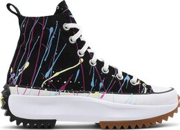 Кроссовки Converse Wmns Run Star Hike High Splatter Paint - Black, черный 571872c | black