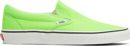 Кеды Vans Classic Slip-On Neon - Green Gecko, зеленый vn0a4u38wt5 | green