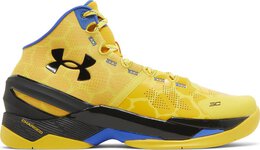 Кроссовки Under Armour Curry 2 Retro Double Bang, желтый 3026281 700 | yellow