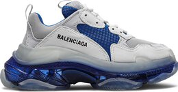 Кроссовки Balenciaga Wmns Triple S Clear Sole - White Blue, белый 544351 w09on 9169 | white
