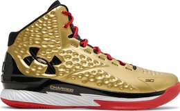 Кроссовки Under Armour Curry 1 Retro All American 2021, золотой 3026048 900 | gold
