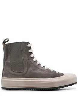 Officine Creative high-top suede sneakers 20089224