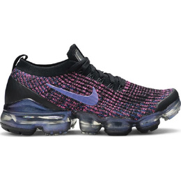 Кроссовки Nike Wmns Air VaporMax Flyknit 3 'Throwback Future', черный/фиолетовый/голубой aj6910-003