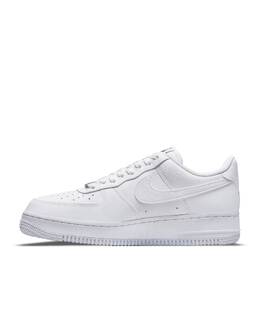 Кроссовки Nike Air Force 1 '07 Next Nature белого и черного цвета металлик 195238098735 | white