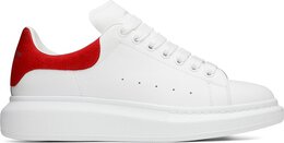 Кроссовки Alexander McQueen Oversized Sneaker White Lust Red, белый 553680 whgp7 9676 | white