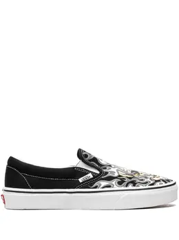 Vans Classic Slip-On "Flame Skull" sneakers 20945478