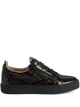 Giuseppe Zanotti Frankie graphic-print sneakers 20103726