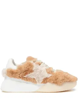 Stella McCartney Loop fleece-texture sneakers 20850175