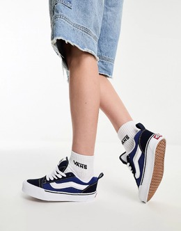 Кроссовки Vans Knu Skool Chunky, синий, белый 131863790 | navy