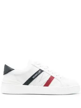 Moncler Monaco M faux-leather sneakers 20956711