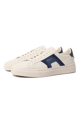 Кожаные кеды Gloria Santoni mbgt21779pnngsl9i29