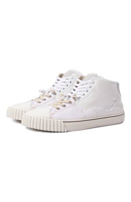 Комбинированные кеды Maison Margiela s57ws0390/p5063