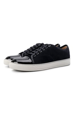 Замшевые кеды Lanvin fm-skdbb1-vbal-p15