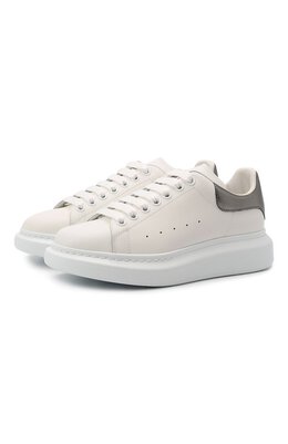 Кожаные кеды Oversized Alexander McQueen 553770/whfbu