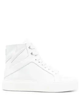 Zadig & Voltaire tonal high-top sneakers 20204247
