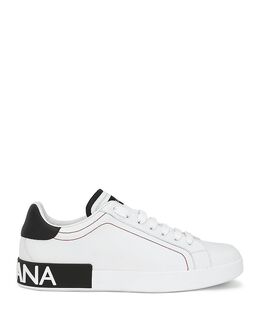 Мужские кожаные кроссовки Portofino Dolce & Gabbana, белый 4748280 | white