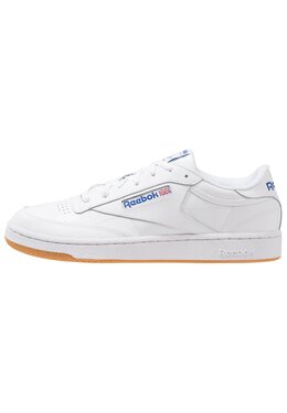 Кроссовки Reebok Club C 85 Unisex, белый / королевский re015b00g-a11 | white/royal