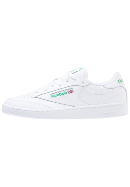 Кроссовки Reebok Club C 85 Unisex, белый / зеленый re015b00g-a12 | white/green