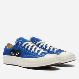 Кеды Converse x Comme des Garcons Play Chuck 70 Low, цвет синий, размер 42 EU 171848-4057042