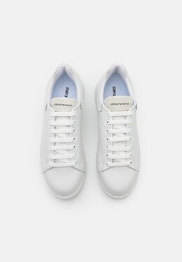 Кроссовки Icon Emporio Armani, белые ea812o03w-a11 | white