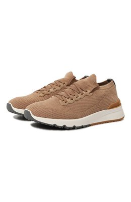 Текстильные кроссовки Knit Unita Brunello Cucinelli mzuwlb2180