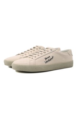 Текстильные кеды Court Classic Saint Laurent 610648/gup10