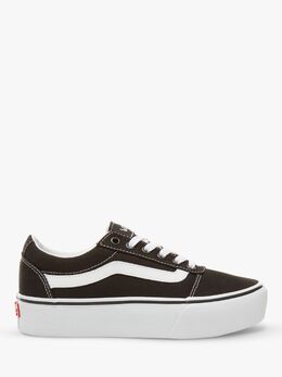 Кроссовки на платформе со шнуровкой Vans Ward, черные 14588561 | black