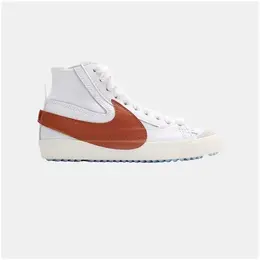 Кроссовки Nike Blazer, размер 42.5, белый/оранжевый 101612425749