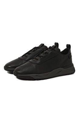 Кожаные кроссовки Innova Santoni mbim21783anepsu6
