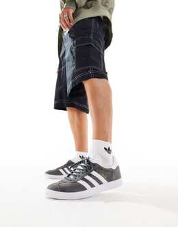 Темно-серые кроссовки Adidas Gazelle 204442200 | dark grey