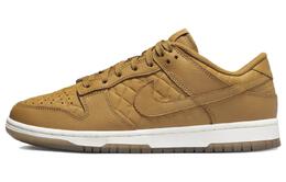 Стеганые пшеничные кроссовки Nike Dunk Low (W) dx3374-700