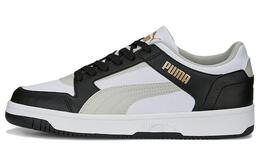 Кроссовки Puma Rebound Skateboarding Unisex, белый/черный/светло-серый 391077-02
