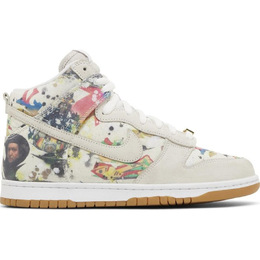 Кроссовки Nike Dunk High SB х Supreme 'Rammellzee', белый/мультиколор fd8779 100 | white