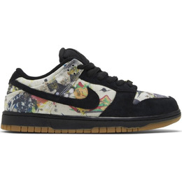 Кроссовки Nike Dunk Low SB х Supreme 'Rammellzee', черный/мультиколор fd8778 001 | black
