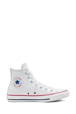 Кожаные кроссовки с высоким верхом Converse, белый 784-395 | white