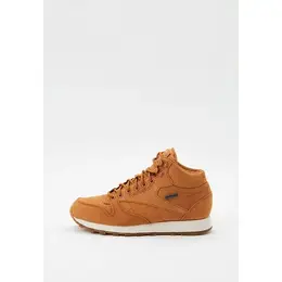 Кроссовки Reebok Classic Leather Mid GTX-THIN, полнота F, размер 8 US, коричневый/белый 102438054860