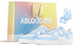 Женские кроссовки для скейтбординга Nike Air Force 1 Low, цвет sky blue dd8959-100 | 天蓝色