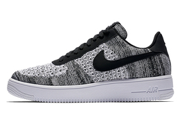 Кроссовки Nike Air Force 1 Flyknit 2 Black Pure Platinum av3042-001