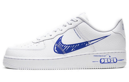 Кроссовки Nike Air Force 1 Low Sketch White Royal cw7581-100