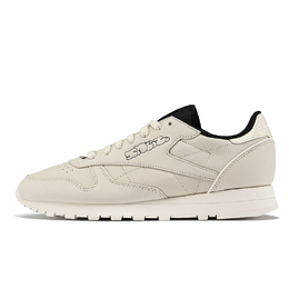 Кроссовки Reebok Classic Leather Unisex, светло-серый/черный ie9215