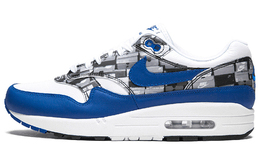 Кроссовки Nike Air Max 1 Unisex, белый/серый/синий aq0927-100