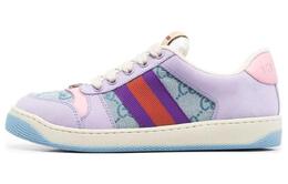 Кроссовки Gucci Screener Skateboarding, голубой/синий/красный 741575 9sfr0 8480