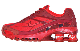 Кроссовки Supreme x Nike Shox Ride 2 SP красные dn1615-600