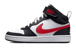 Кроссовки Nike Court Borough Mid 2 'White Black University Red' GS do5889-161