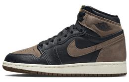 Кроссовки 1 Retro High OG Palomino GS Jordan, черный/коричневый fd1437-020 | black brown