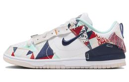 Кроссовки Dunk Low Distrupt 2 Native Patterns Women's Nike, белый/синий/красный fn8917-141 | white blue red