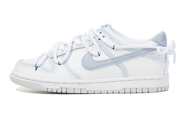 Кроссовки Nike Dunk Skateboard Shoes Women's Low-Top White Blue dh9765-102