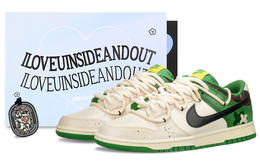 Кроссовки Nike Dunk Skateboard Shoes Men Low-Top Beige Green dv0833-300